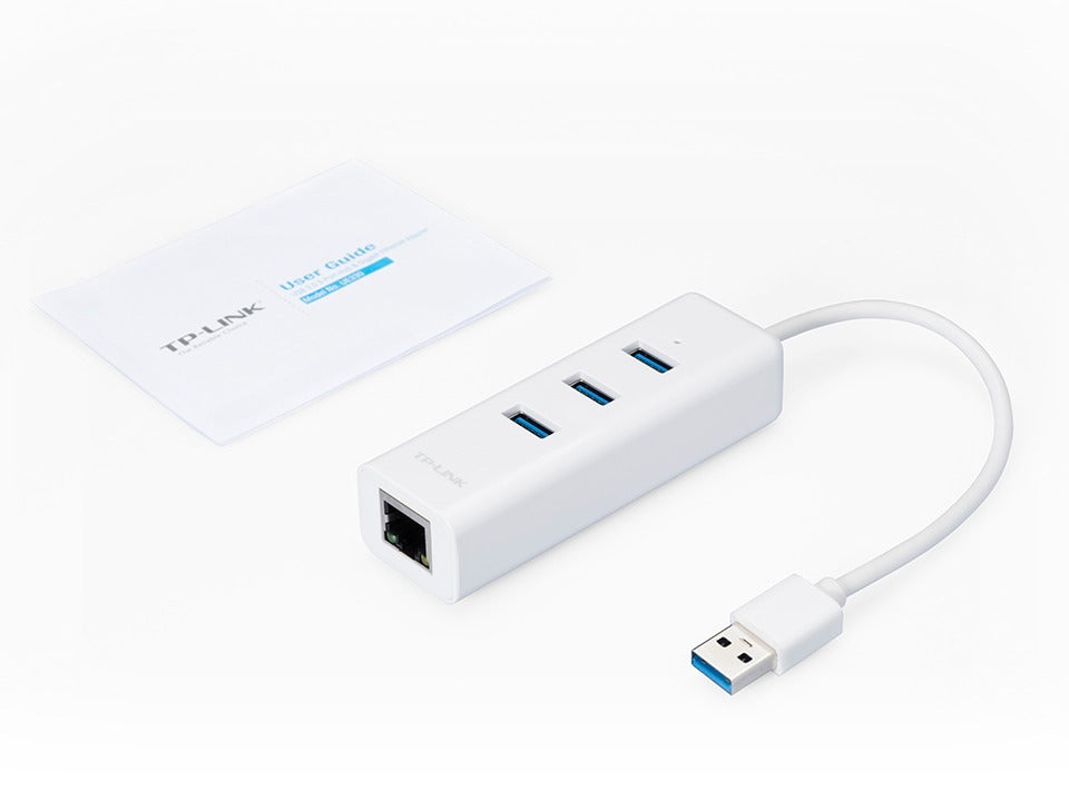 UE330 HUB USB 3.0 + ETHERNET 4 EN 1 TP-LINK