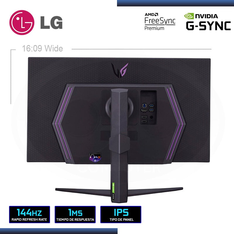 MONITOR LG 27GR93U LED GAMING 27" IPS 1MS 144HZ