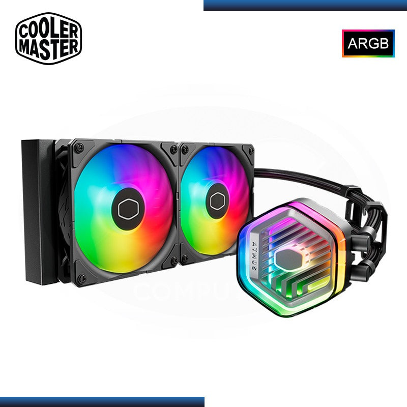 LIQUID COOLING COOLER MASTER MASTERLIQUID 240 ATMOS ARGB MLX-D24M-A25PZ-R1