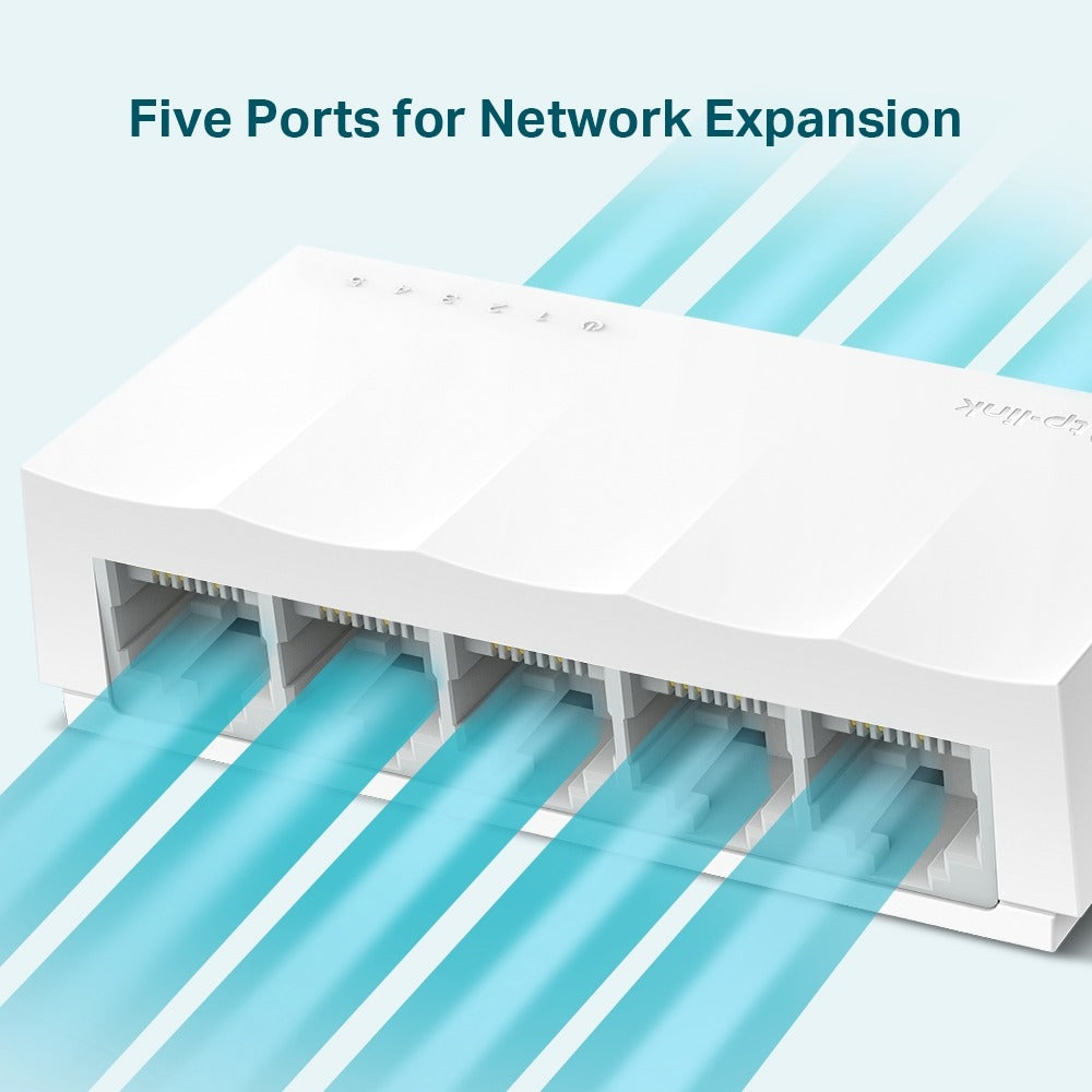 LS1005 SWITCH 5 PUERTOS FAST ETHERNET TP-LINK