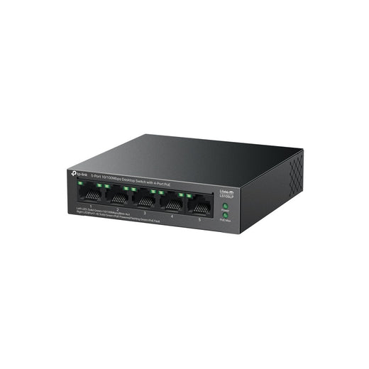 LS105LP SWITCH FAST ETHERNET 5 PUERTOS 4 POE+ TP-LINK