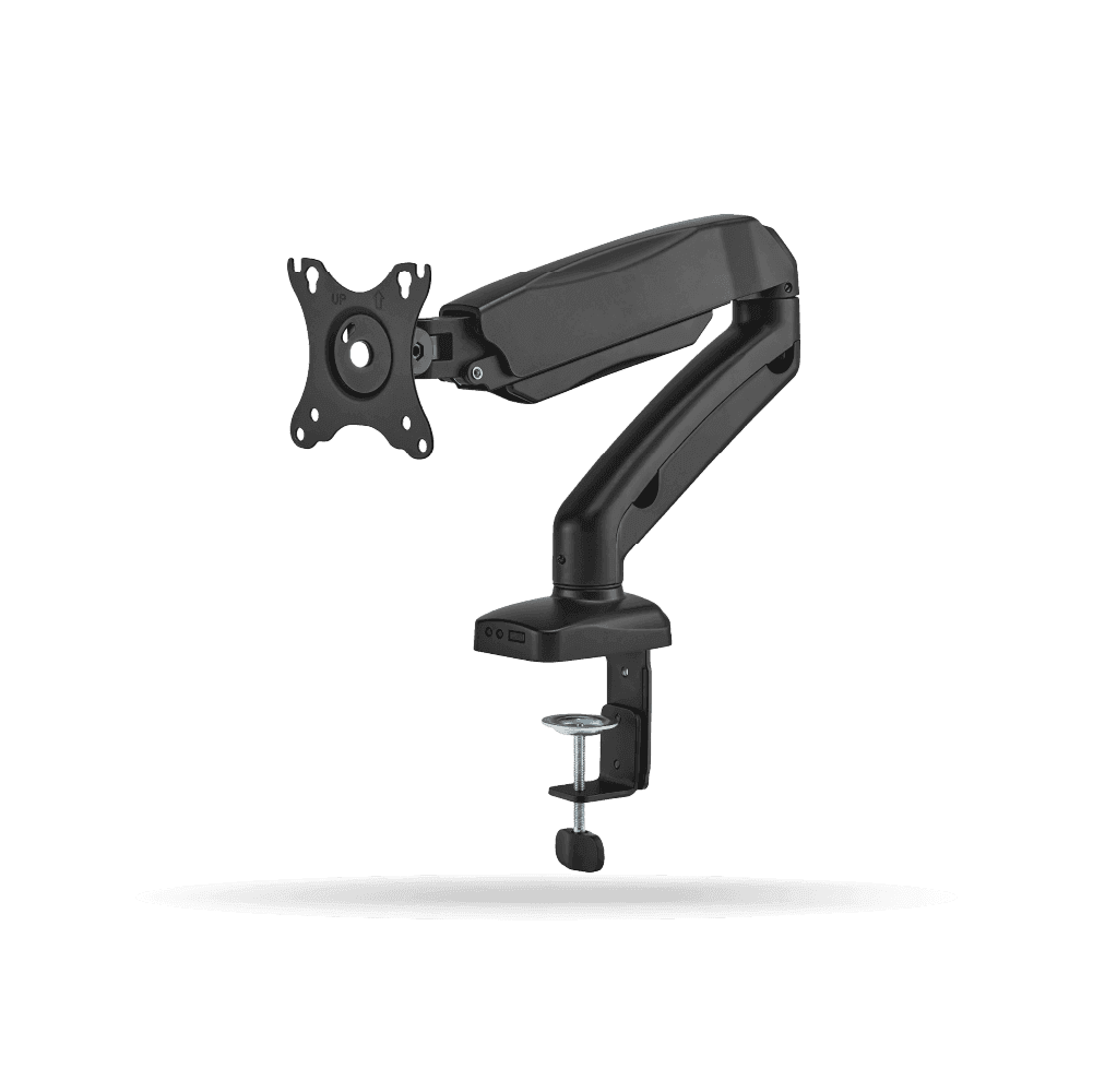 RACK SOPORTE HIDRÁULICO DE ESCRITORIO PARA MONITOR 17 A 32 PULGADAS