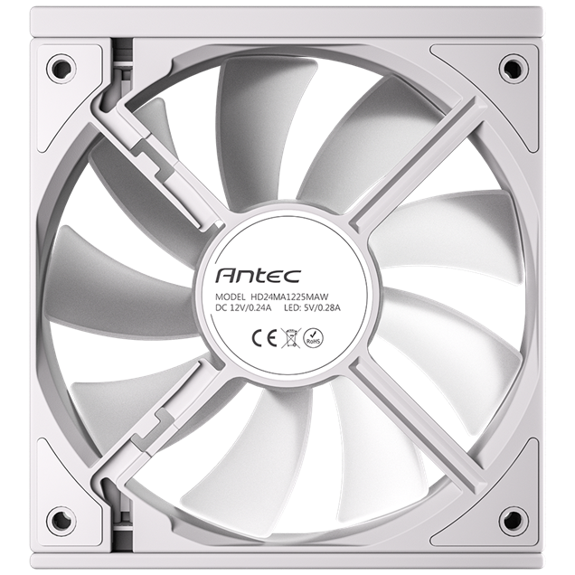 FAN 3PK ANTEC C120 ARGB WT 0-761345-40047-3