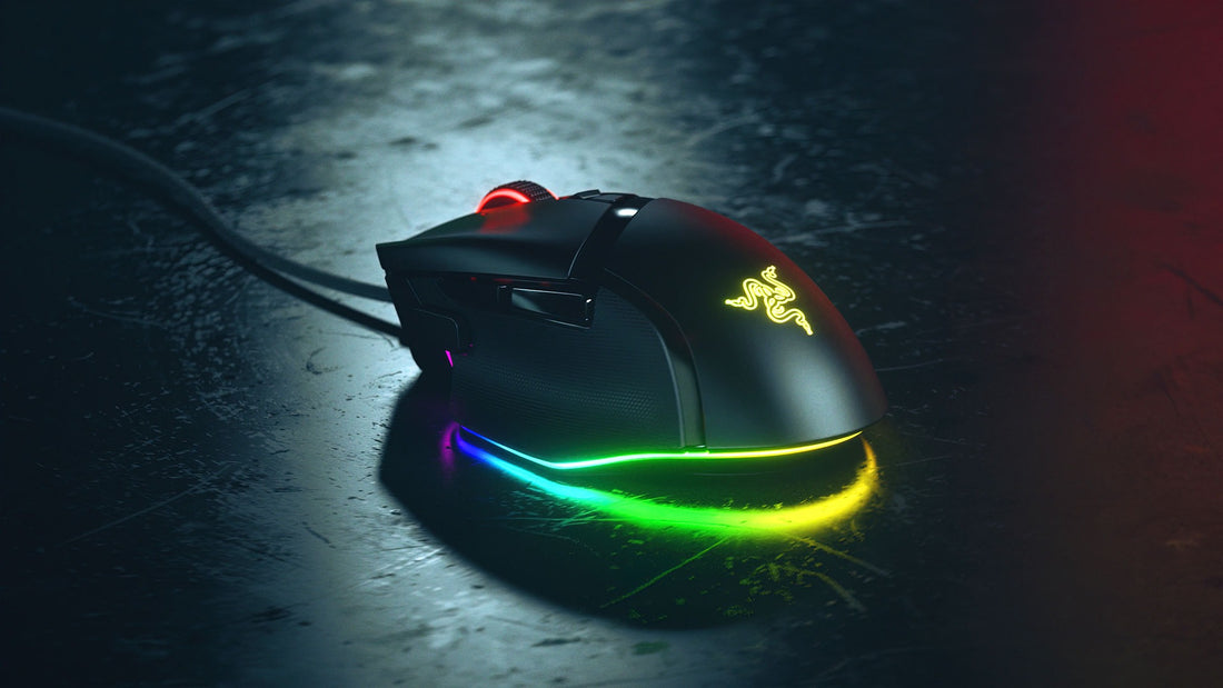 MOUSE RAZER BASILISK V3 26K DPI SWITCH OPTICO 70M 11 ZONAS CHROMA BLACK (RZ01-04000100-R3U1)