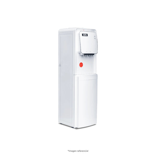 Dispensador De Agua C/N/F Pedestal Con Fríobar Blanco Ilumi