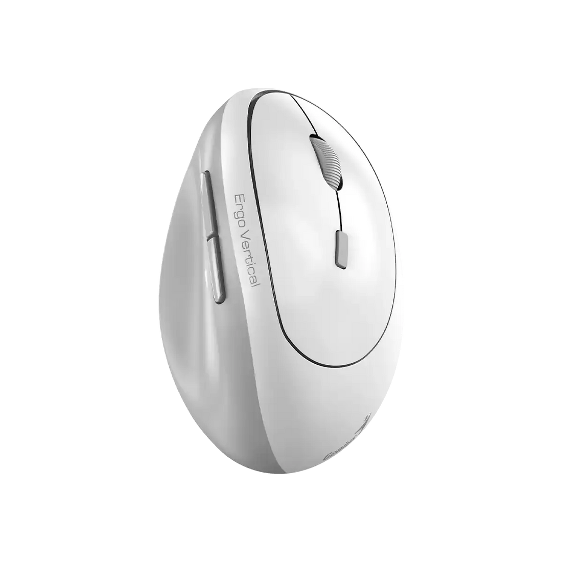 MOUSE GENIUS ERGO 8350S AI COPILOT DUAL WIRELESS/BT VERTICAL 6-BOT SILENT WHITE GREY (31030041401)