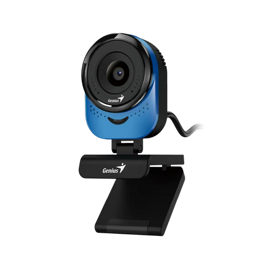 CAMARA GENIUS FACECAM 1000X Q HD 720P ROTACION DE 360 USB BLUE (32200009401)