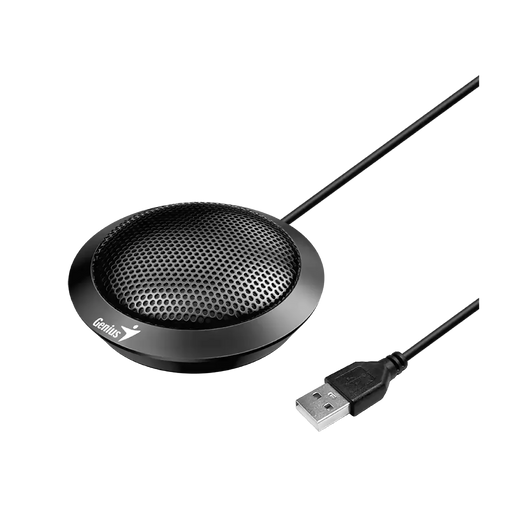 MICROFONO GENIUS MIC-100U P/VIDEO CONFERENCIA BLACK (31700001400)