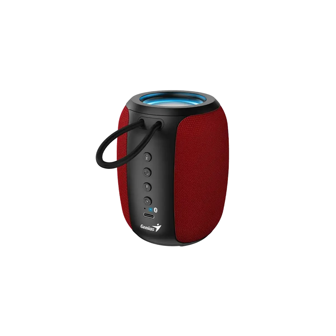 PARLANTE GENIUS SP-915BT BLUETOOTH 5W 6H MIC AI COPILOT RGB BLACK/RED (31730052403)