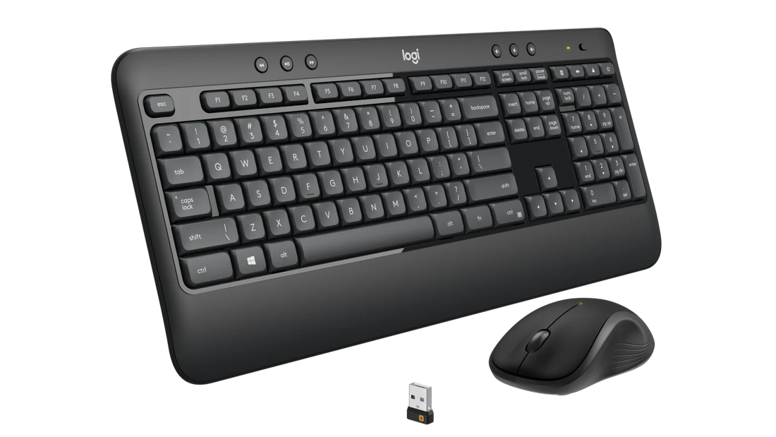 TECLADO LOGITECH + MOUSE MK540 WIRELESS USB SP BLACK (PN 920-008673)