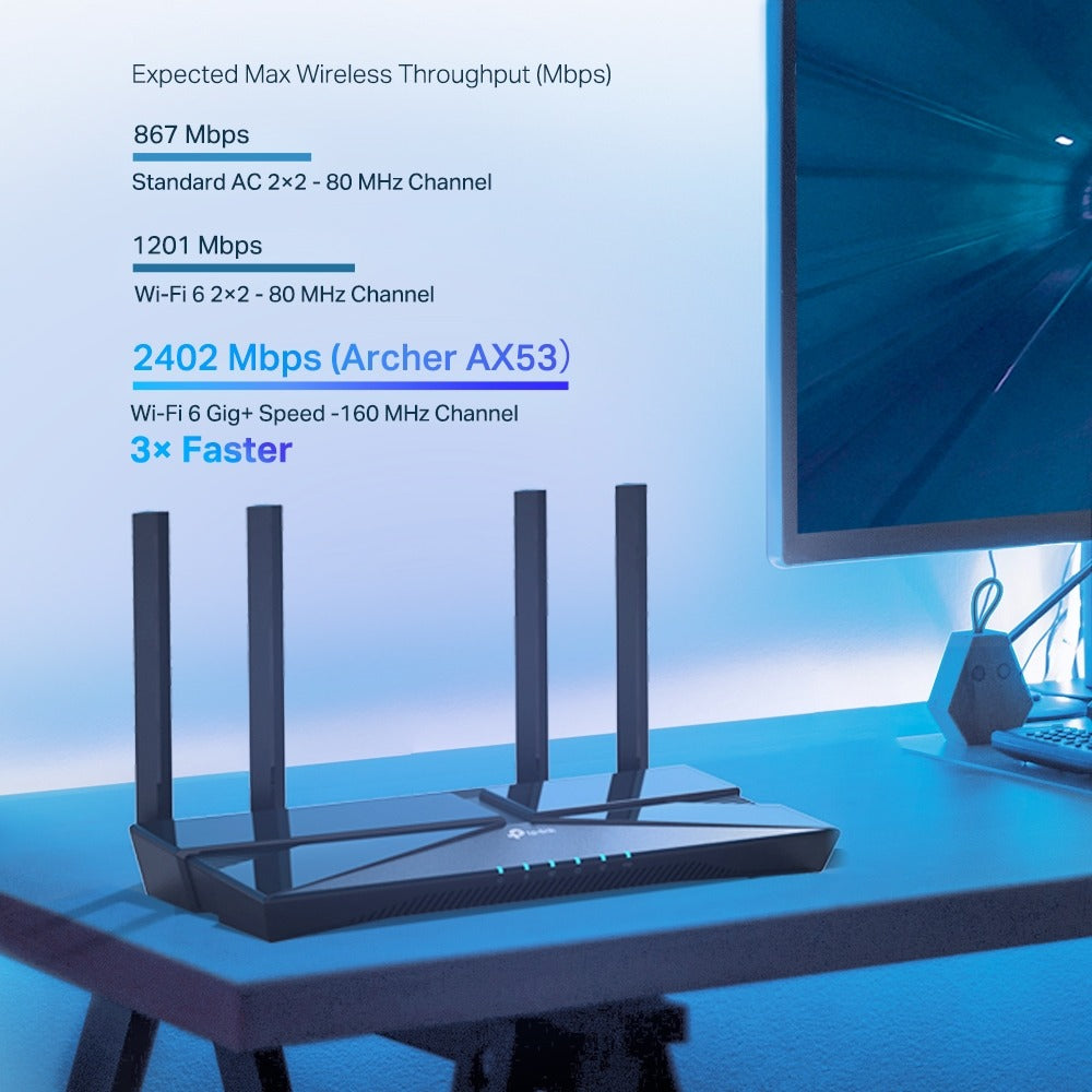 ARCHER AX53 ROUTER WIFI 6 AX3000 TP-LINK