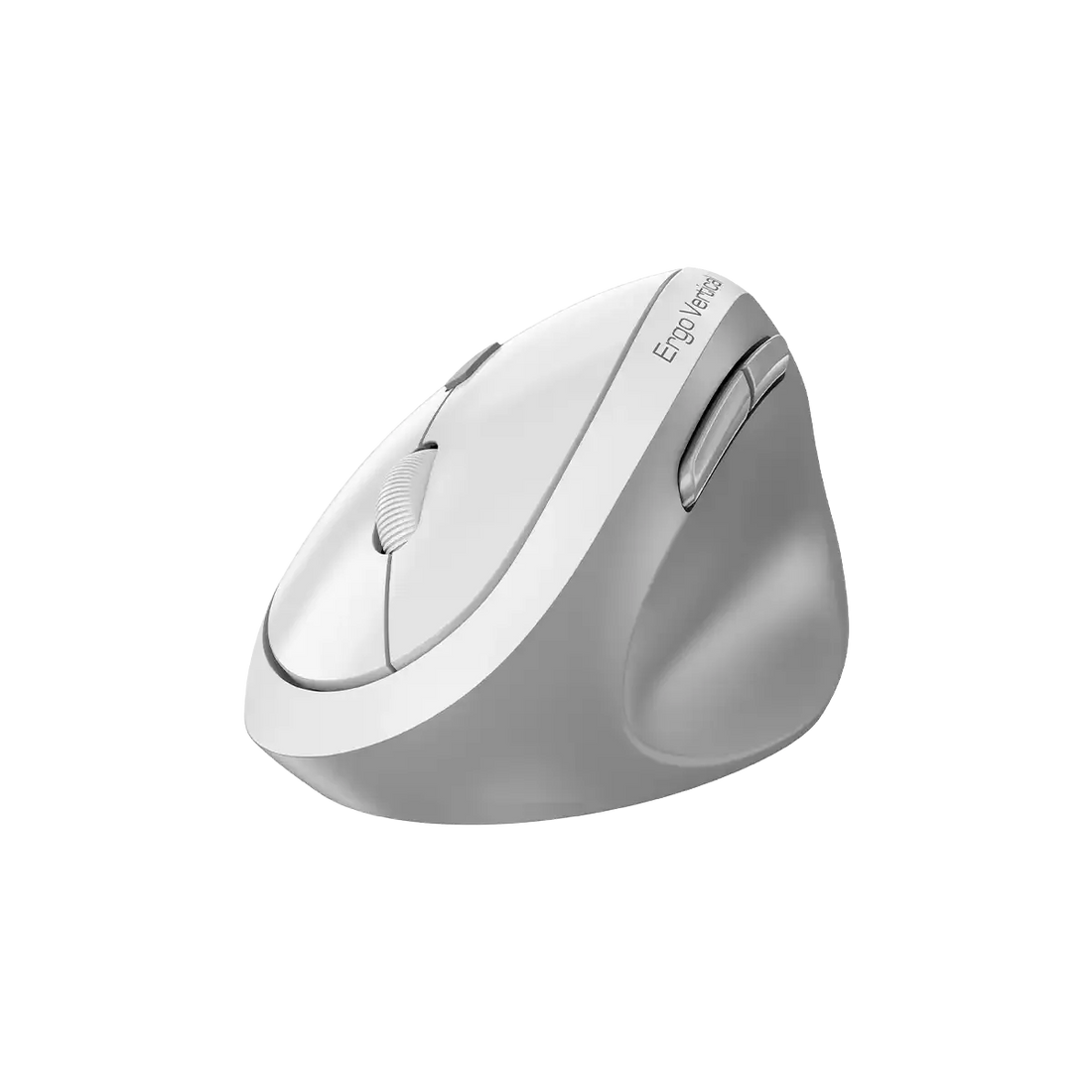 MOUSE GENIUS ERGO 8350S AI COPILOT DUAL WIRELESS/BT VERTICAL 6-BOT SILENT WHITE GREY (31030041401)