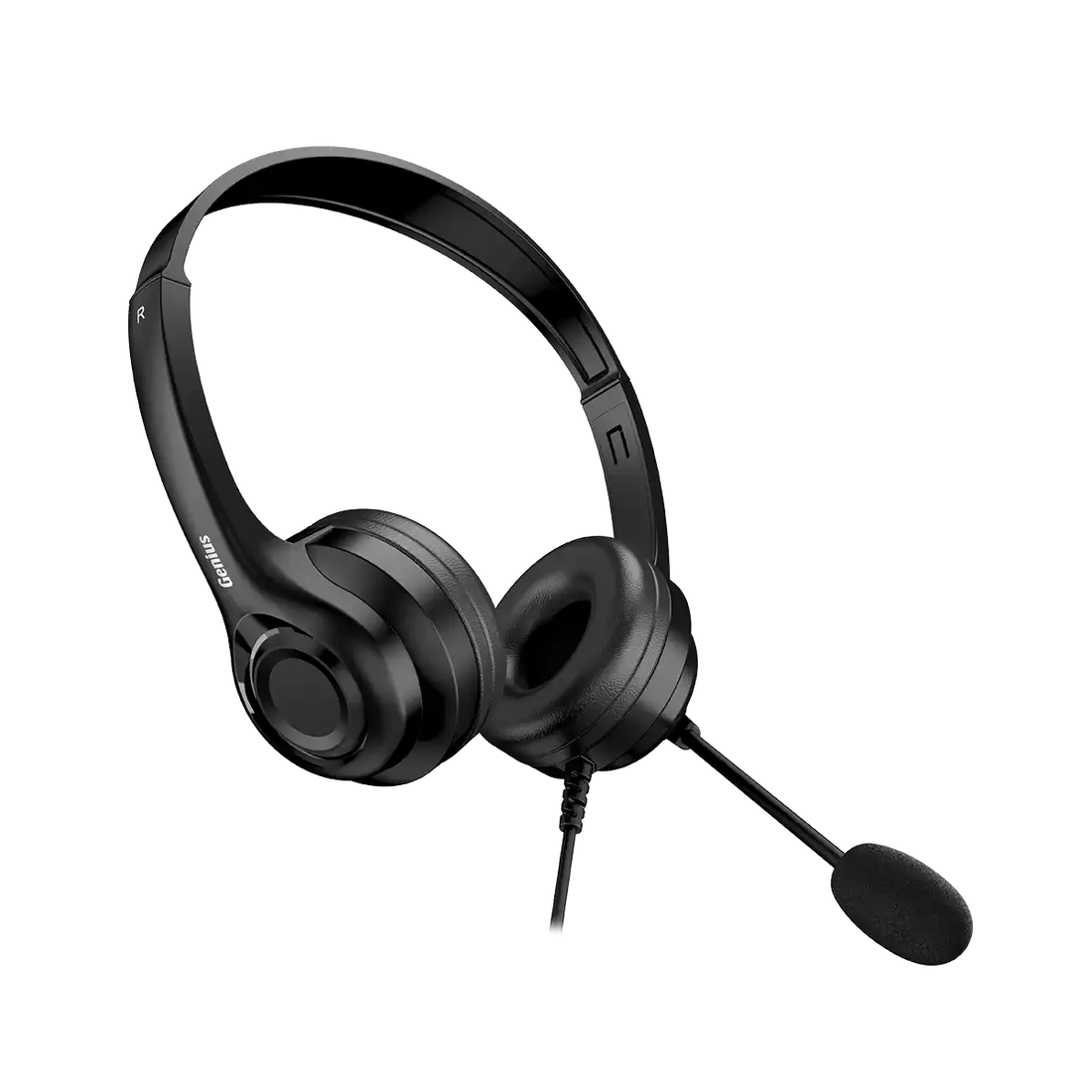 AUDIFONO C/MICROF. GENIUS HS-235U AI COPILOT 40MM USB-A BLACK (31710036400)