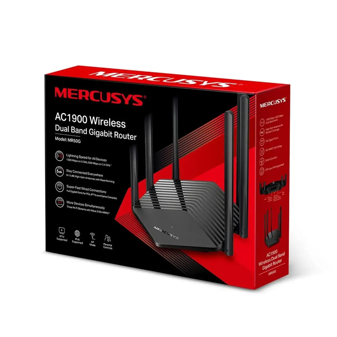 Router MERCUSYS WiFi 5 AC1900 dual band (5GHz/2.4GHz)