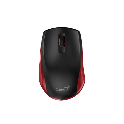 MOUSE GENIUS NX-8006S WIRELESS BLUEEYE SILENT ERGONOMICO BLACK/RED (31030024401)