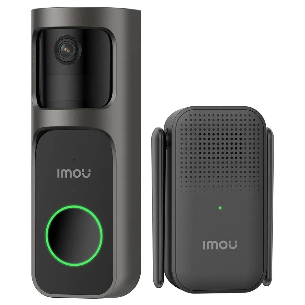 Kit de Timbre Inteligente Inalámbrico con Extensor Wi-Fi IMOU Doorbell 2S (3MP / Resolución 2K).