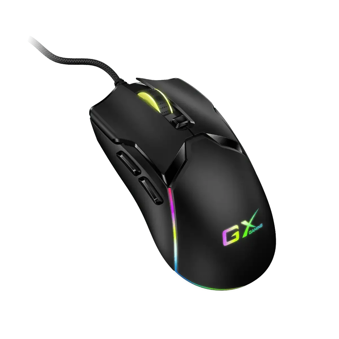 MOUSE GENIUS GX SCORPION M700 7200 DPI 6-BOT PROGRAMABLES + MEMORIA INTEGRADA RGB BLACK (31040009400)