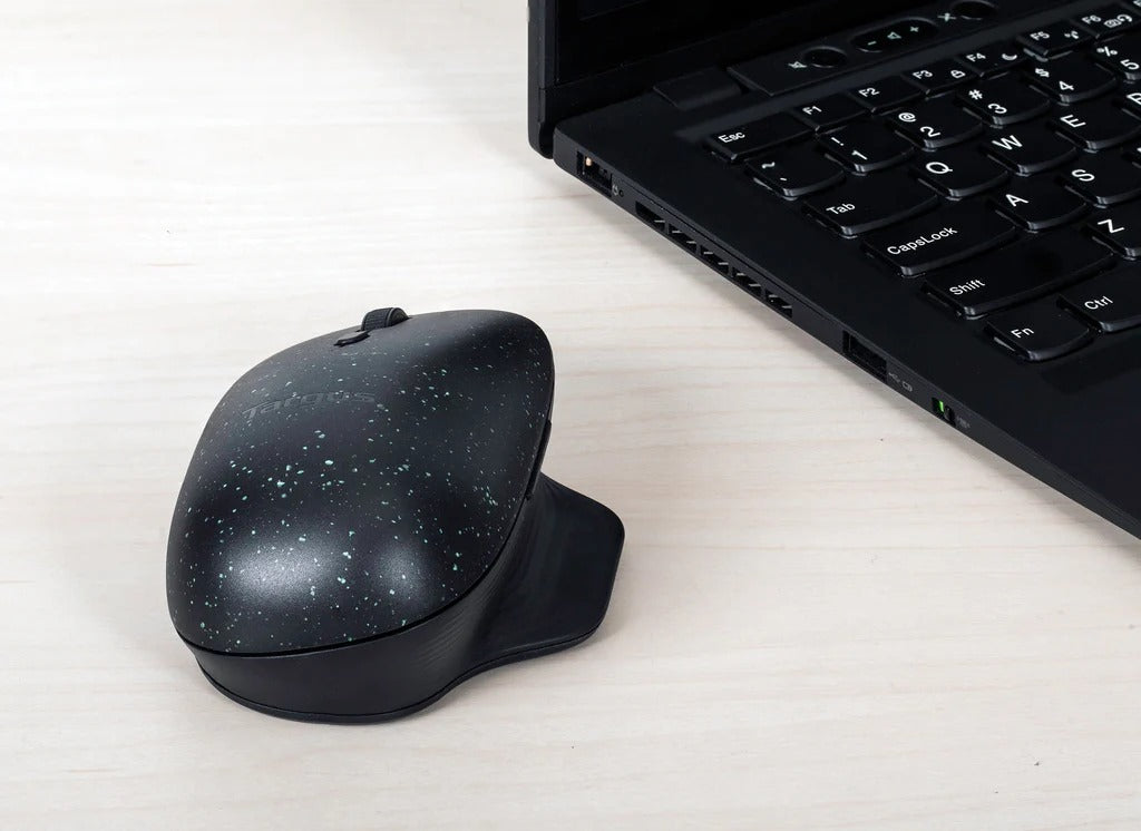 MOUSE TARGUS ERGOFLIP ECOSMART BLUETOOTH MULTI-DISPOSITIVO AMBIDIESTRO BLACK (AMB586GL)