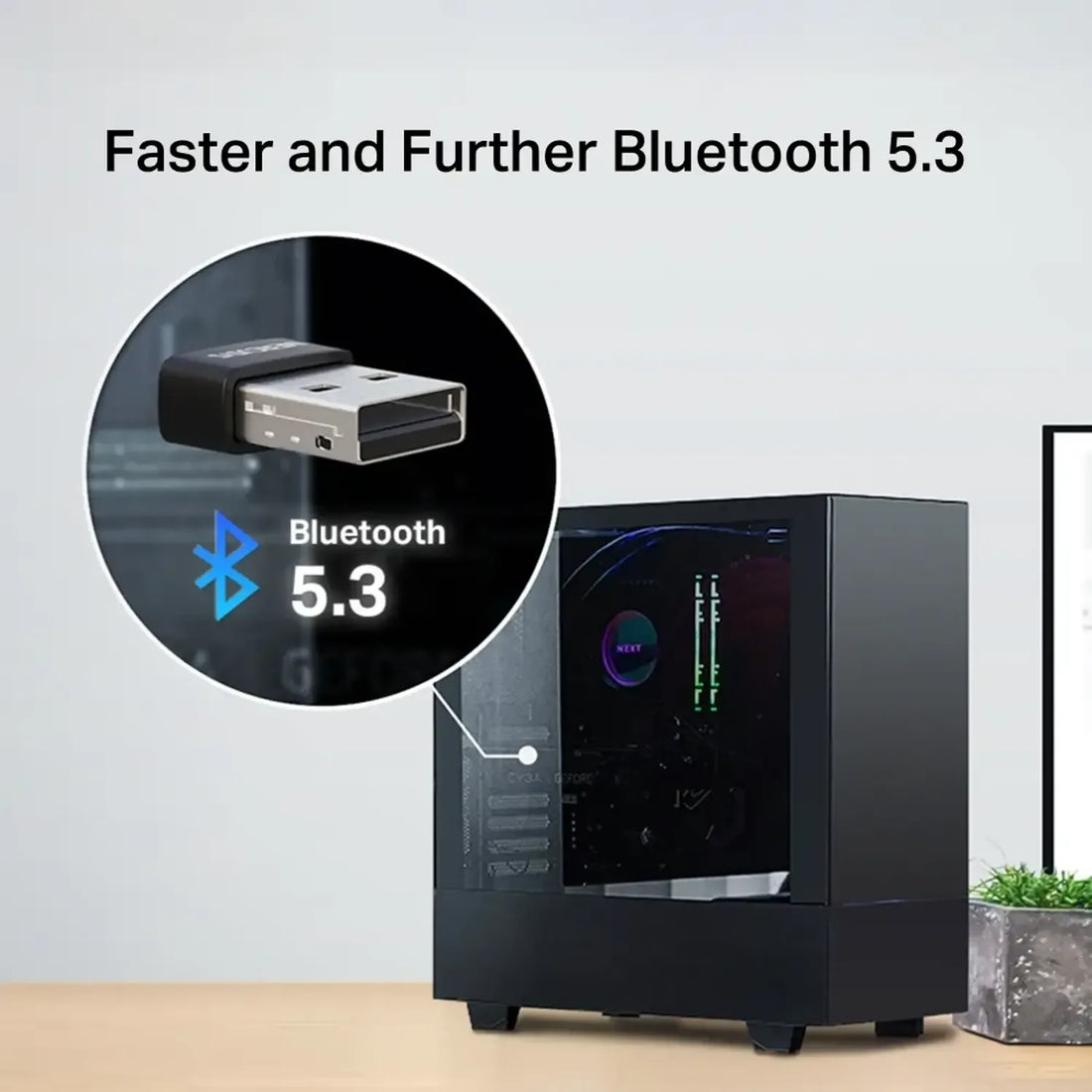 Adaptador USB MERCUSYS Bluetooth 5.3 nano