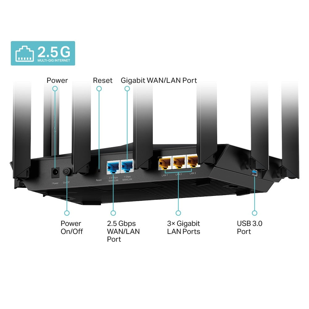 ARCHER AX80 ROUTER WIFI 6 AX6000 TP-LINK