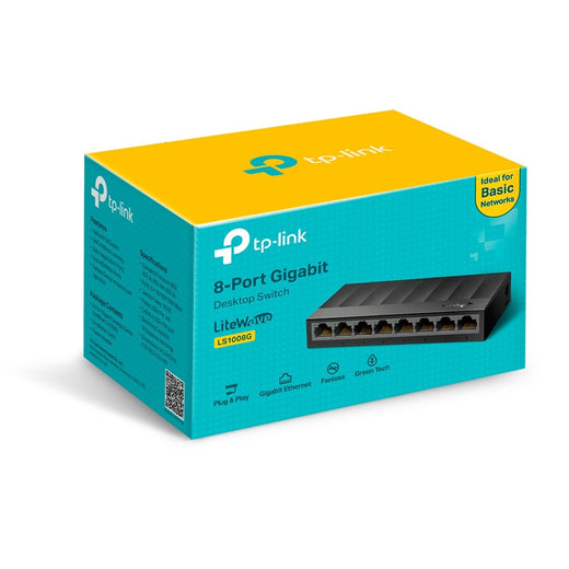 LS1008G SWITCH 8 PUERTOS GIGABIT TP-LINK