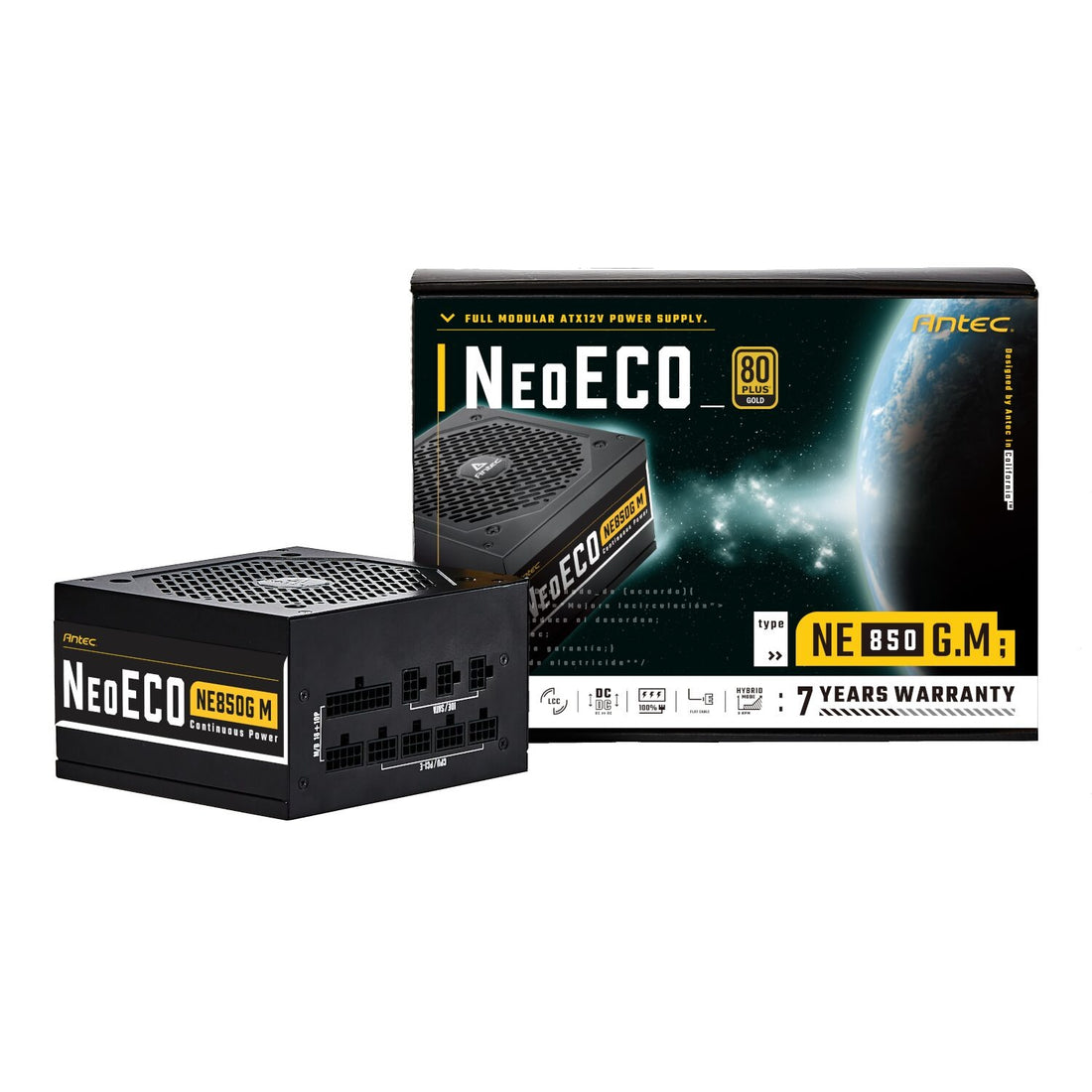 PSU ANTEC NEOECO NE850G 850W 80+ GOLD FM 0-761345-11388-5