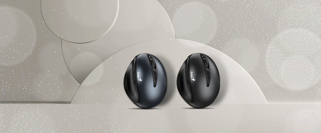 MOUSE GENIUS ERGO 8300S WIRELESS VERTICAL 7-BOT BLACK (31030037400)