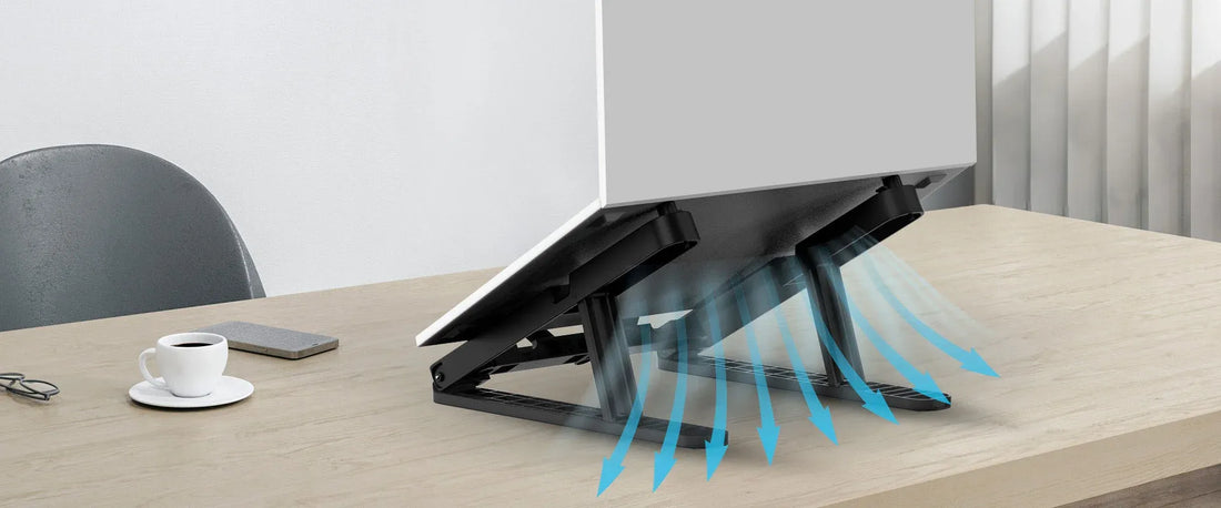 BASE GENIUS P/NOTEBOOK-TABLET G-STAND M200 10"-17" PLEGABLE 6 NIVELES BLACK (31250020400)