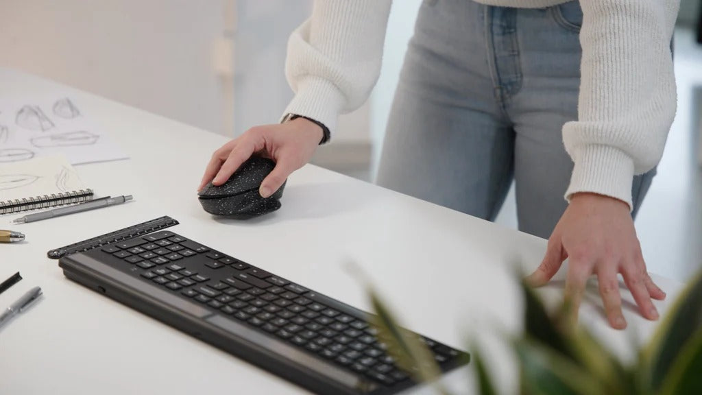 MOUSE TARGUS ERGOFLIP ECOSMART BLUETOOTH MULTI-DISPOSITIVO AMBIDIESTRO BLACK (AMB586GL)