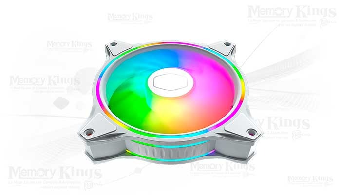 FAN COOLER MASTER MASTERFAN MF120 HALO 3IN1 WHITE EDITION MFL-B2DW-183PA-R1