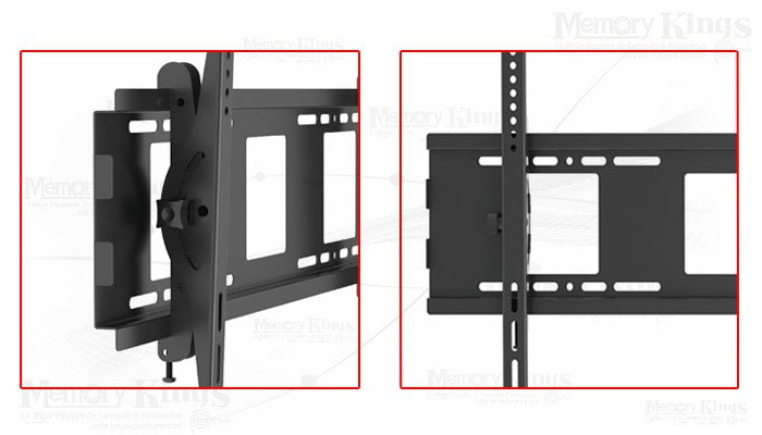 RACK FIJO CON INCLINACIÓN PARA TV DE 37 A 100 PULGADAS – FIK100 PANTALLA INTERAC
