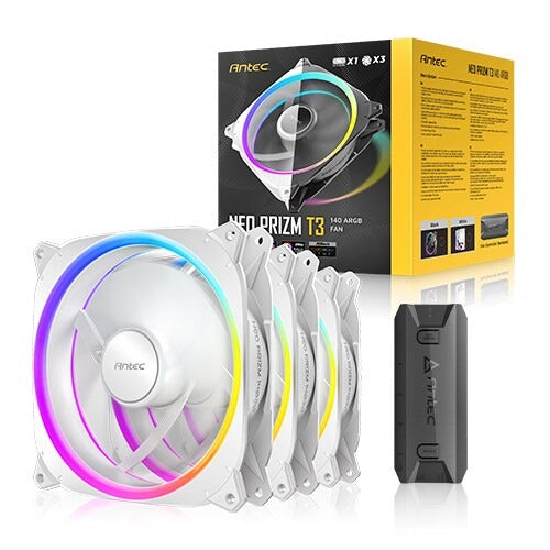 FAN 3PK ANTEC NEO PRIZM T3 120 AR WT 0-761345-40044-2
