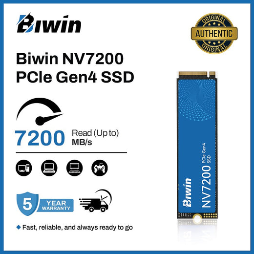 SSD M2 BIWIN NV7200 1TB NVME 1.4 7200MB