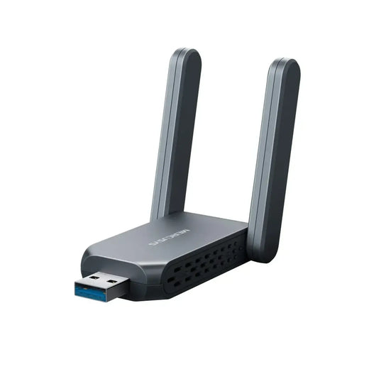 Adaptador USB MERCUSYS WiFi 7 BE6500 tribanda (6GHz/5GHz/2.4GHz)