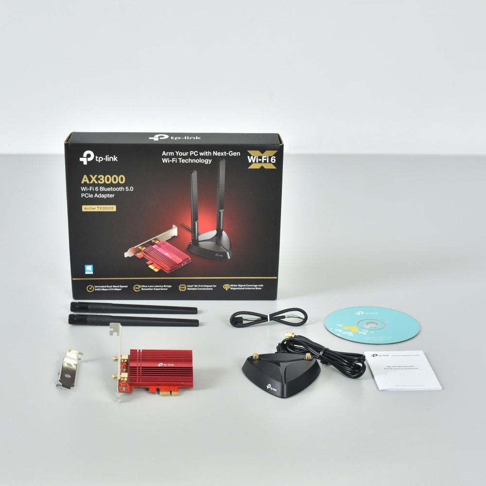 ARCHER TX3000E ADAPTADOR PCIE WIFI 6 AX3000 + BLUETOOTH TP-LINK