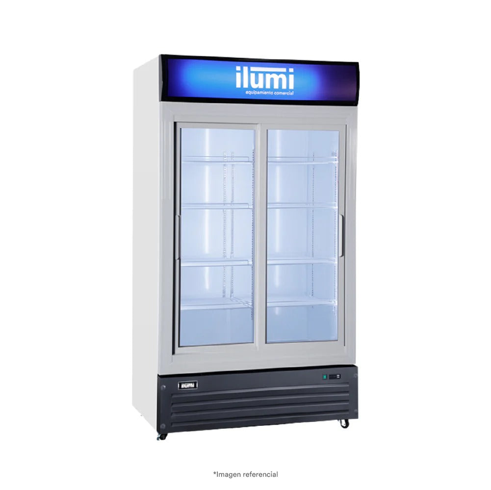 Bc Cooler (Fan Cooling) 2 Puertas Vidrio Vertical 750L Ilumi