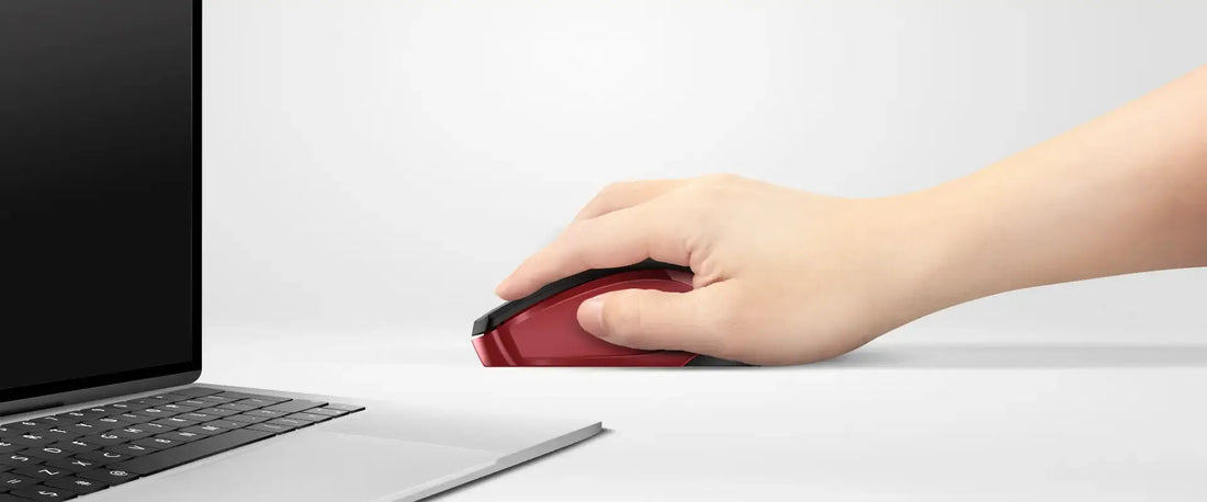 MOUSE GENIUS NX-8006S WIRELESS BLUEEYE SILENT ERGONOMICO BLACK/RED (31030024401)