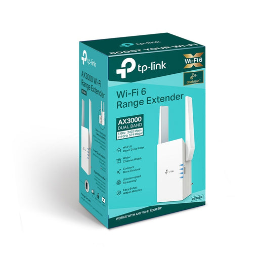 RE705X EXTENSOR WIFI 6 AX3000 DUAL BAND TP-LINK