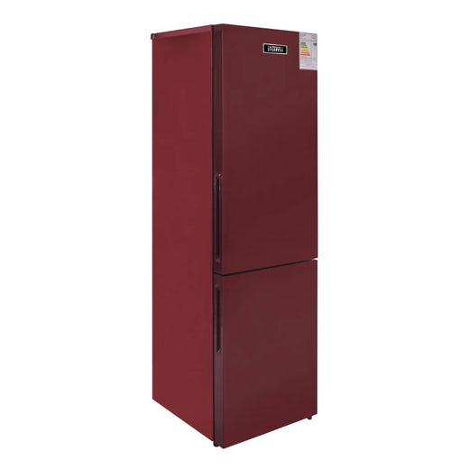 Refrigeradora Negra/Roja 425L Ilumi