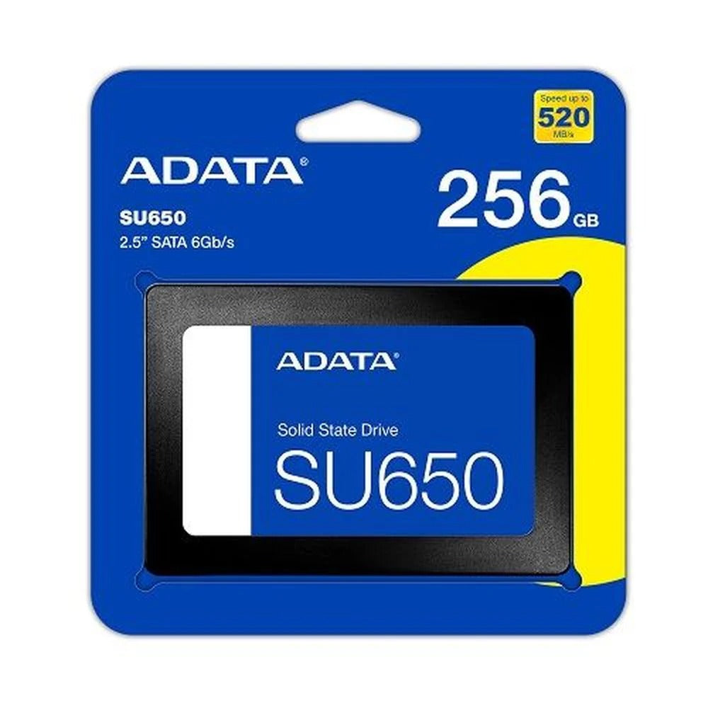 SSD ADATA SU650 256GB 2.5" ASU650SS-256GT-R