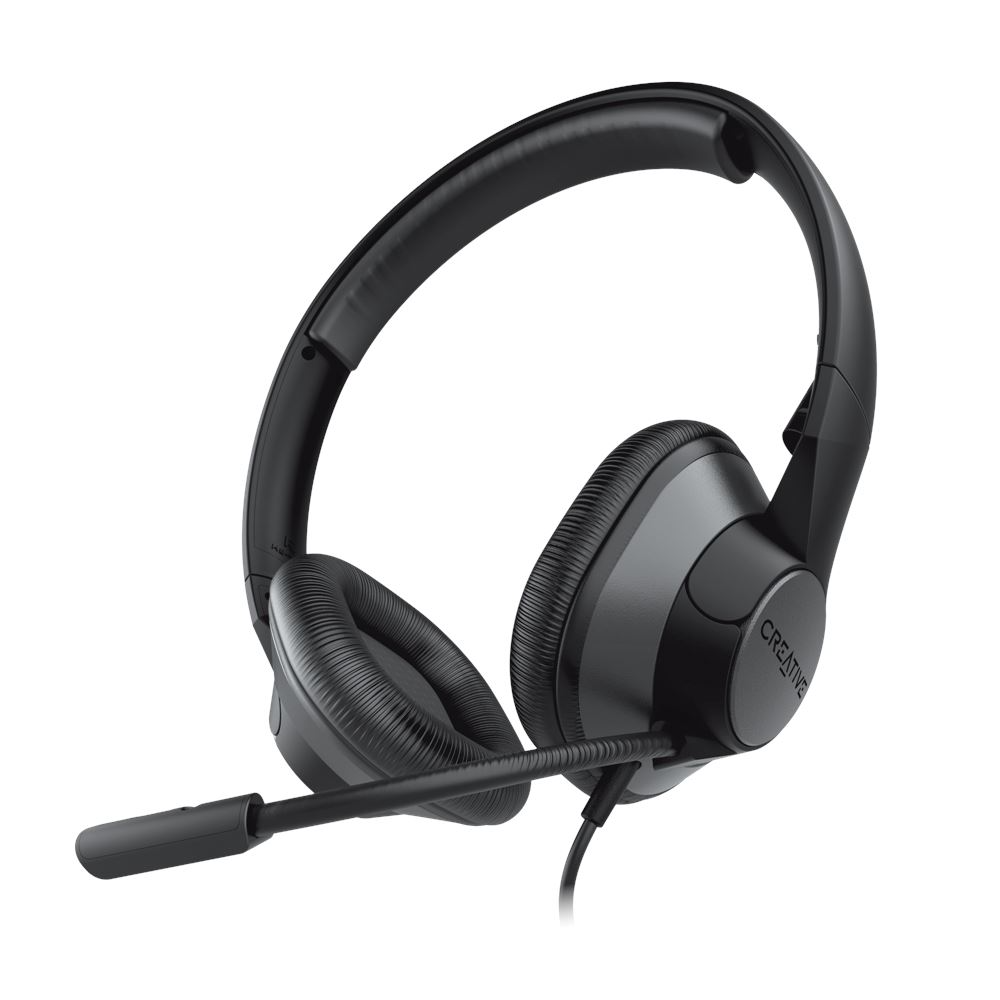 AUDIFONO C/MICROF. CREATIVE HS-720 V2 USB-A 30MM MICROMONITORIZACI? NOISE-CANCELLING MUTE LIGERO 135G BLACK (51EF0960AA000)