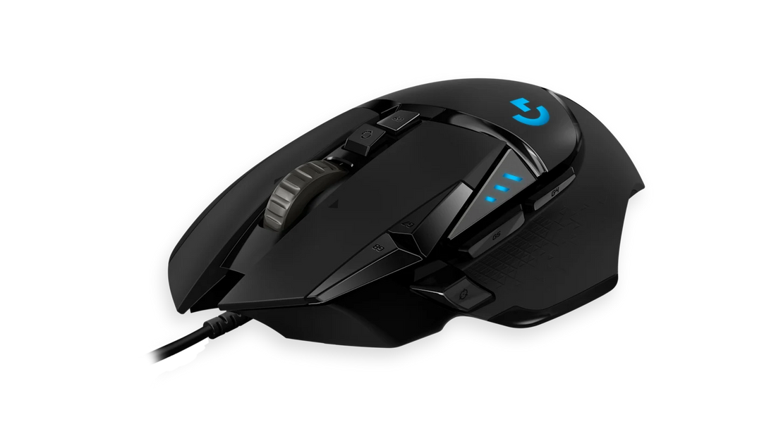 MOUSE LOGITECH G502 HERO 16000 DPI RGB BLACK (910-005550)-P