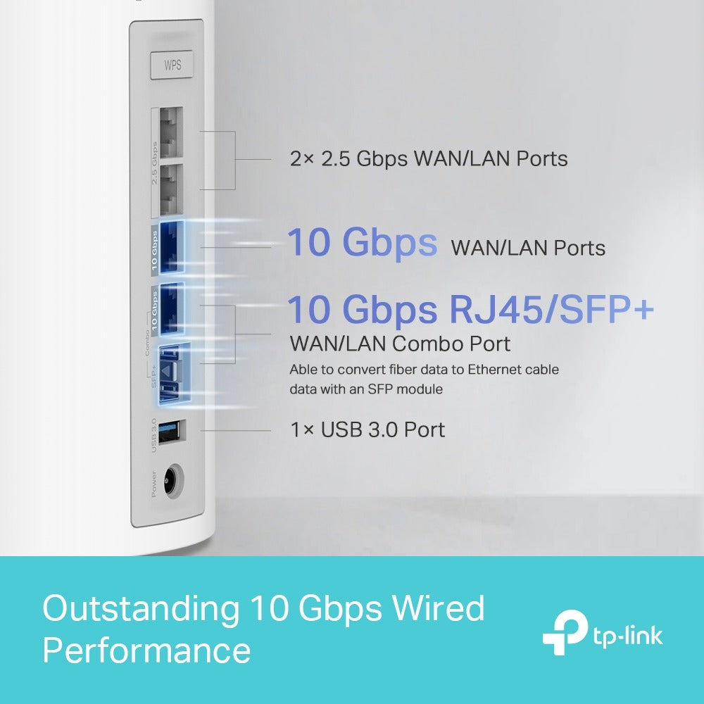 DECO BE85 (2-PACK) MESH WIFI 7 TRI-BAND BE19000 TP-LINK