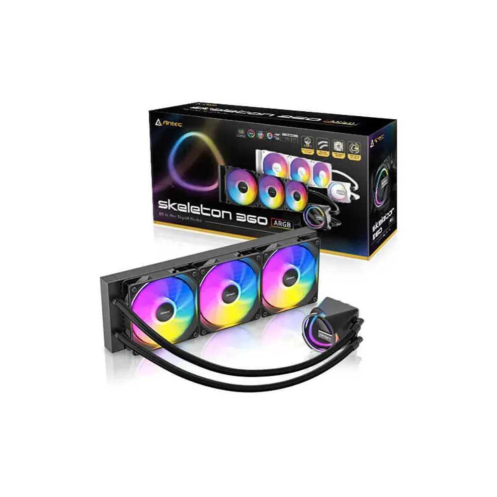 AIO LIQUID ANTEC SKELETON 360 ARGB BK