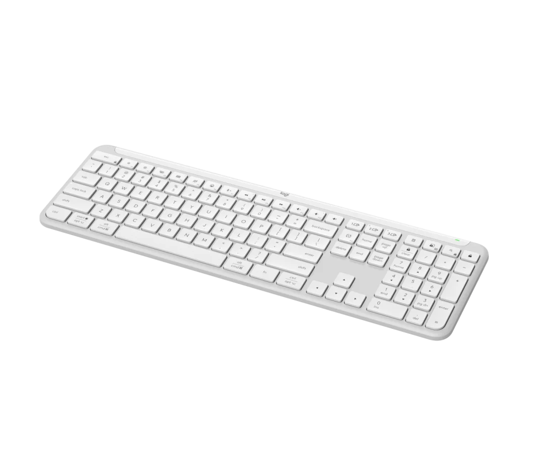 TECLADO LOGITECH SLIM SILENT K950 WIRELESS BOLT/BLUETOOTH SP WHITE (920-012593)