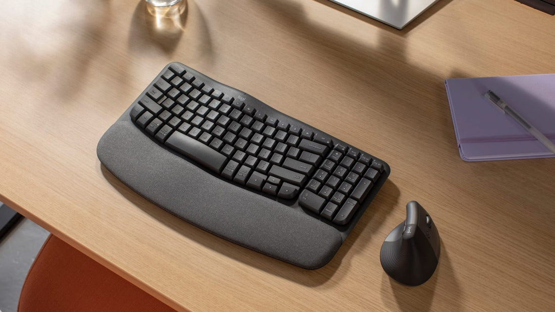 TECLADO LOGITECH ERGO WAVE WIRELESS BOLT/ BT / SP GRAPHITE (920-012278)-P