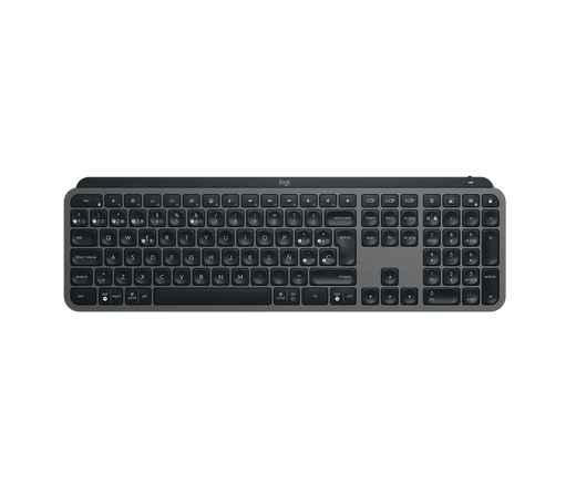 TECLADO LOGITECH MX KEYS S ILLUMINATED WIRELESS / BT BLACK SP (920-011561)