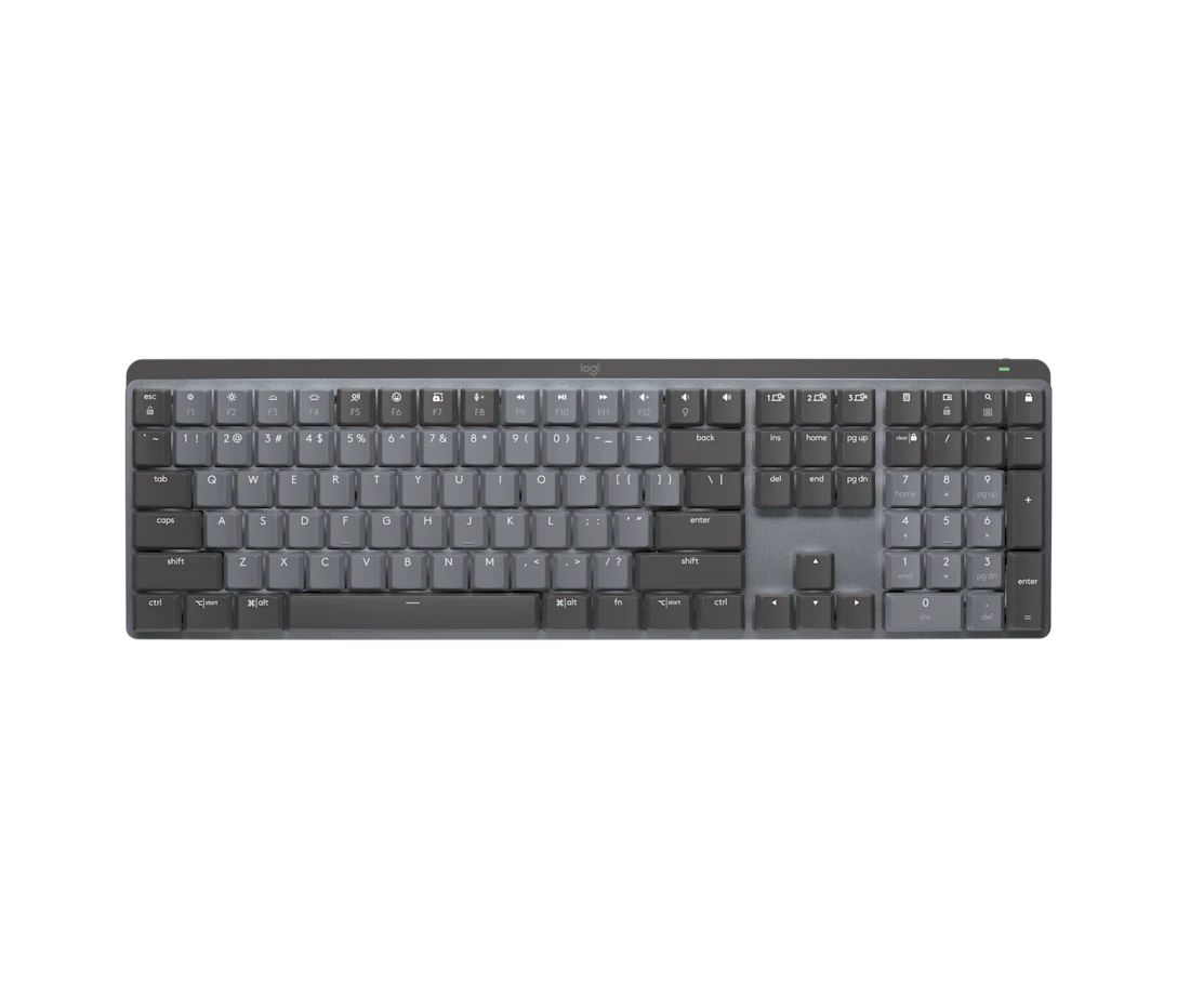 TECLADO LOGITECH MX MECHANICAL WIRELESS/BT ILUMINATED BLACK SP (920-010845)