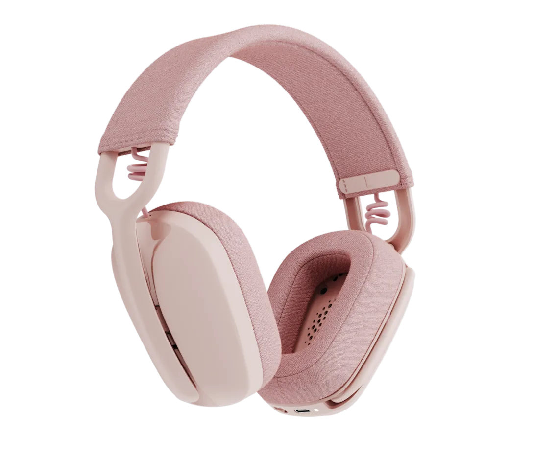 AUDIFONO C/MICROF. LOGITECH ZONE VIBE 100 BLUETOOTH ROSE (981-001223)