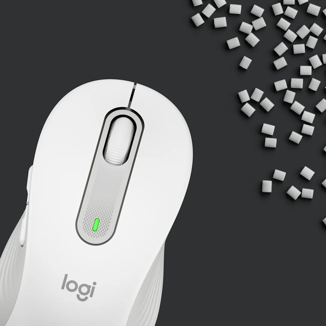 MOUSE LOGITECH SIGNATURE M650 SILENT LARGE WIRELESS/BLUETOOTH WHITE (910-006233)
